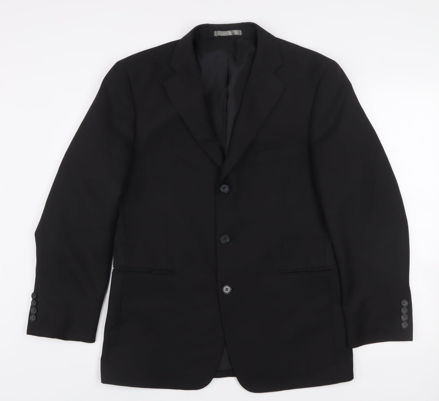 Mens UK Size 38 Taylor & Wright Regular Black Suit Jacket