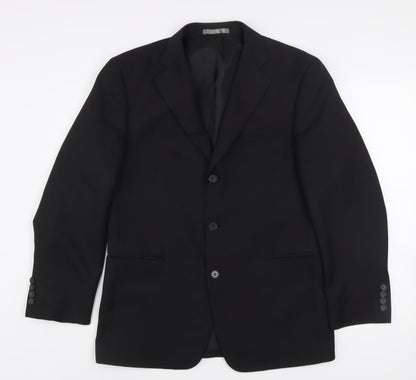 Mens UK Size 38 Taylor & Wright Regular Black Suit Jacket