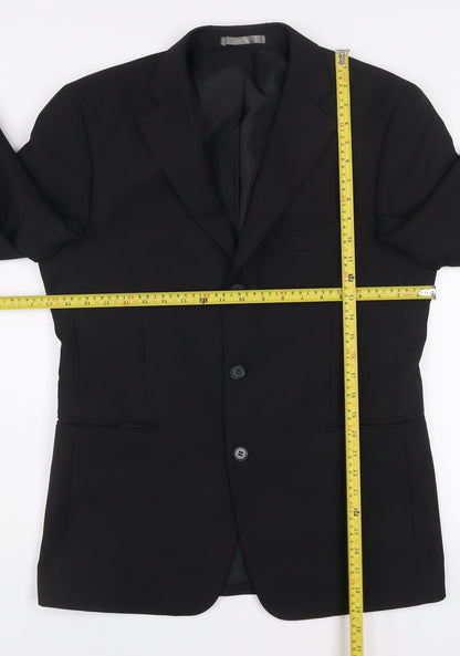 Mens UK Size 38 Taylor & Wright Regular Black Suit Jacket