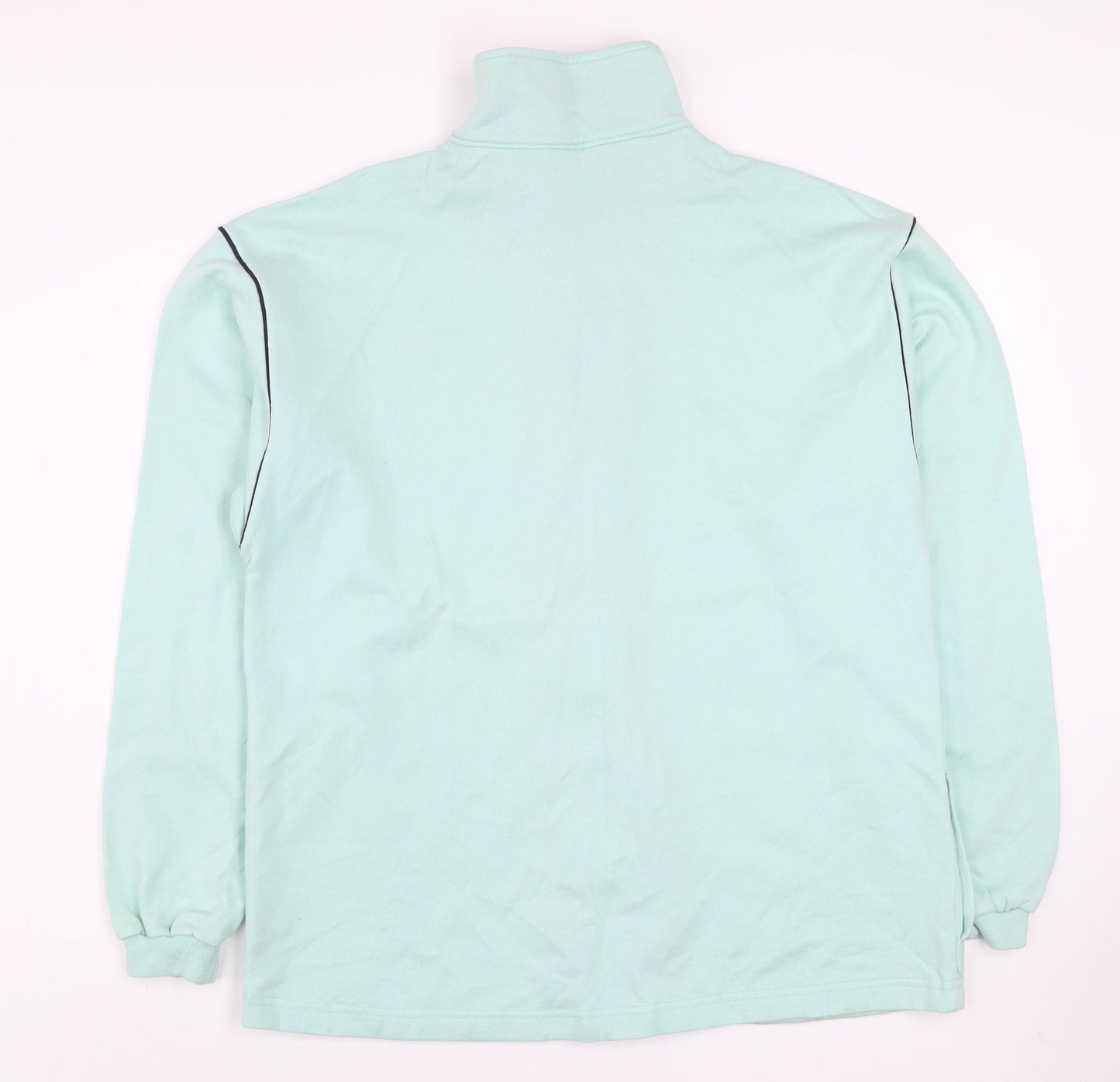 J.Rugo Women’s Mint Green Full Zip Sweatshirt XL Relaxed Fit