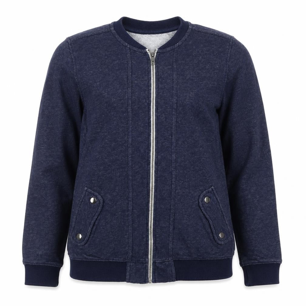 NEXT Womens Navy Blue Full Zip Sweatshirt Size 8