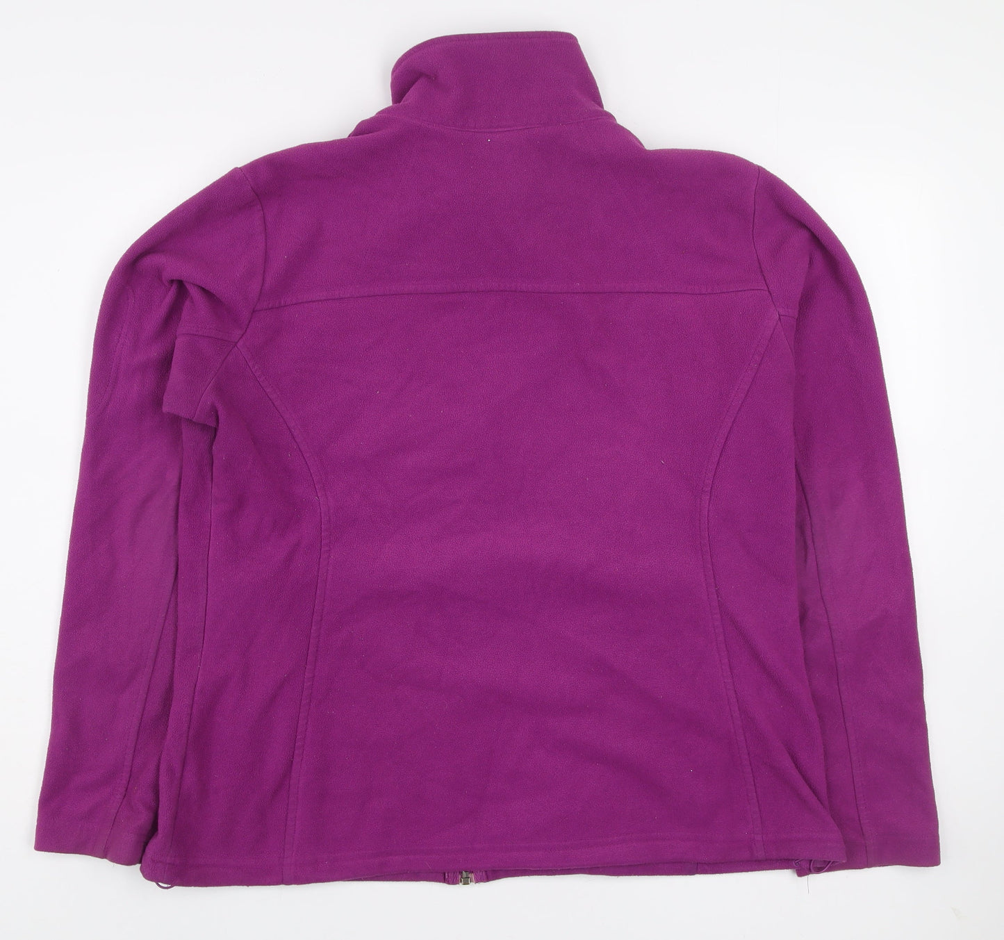 Columbia Women’s Purple Full Zip Fleece Sweatshirt XL