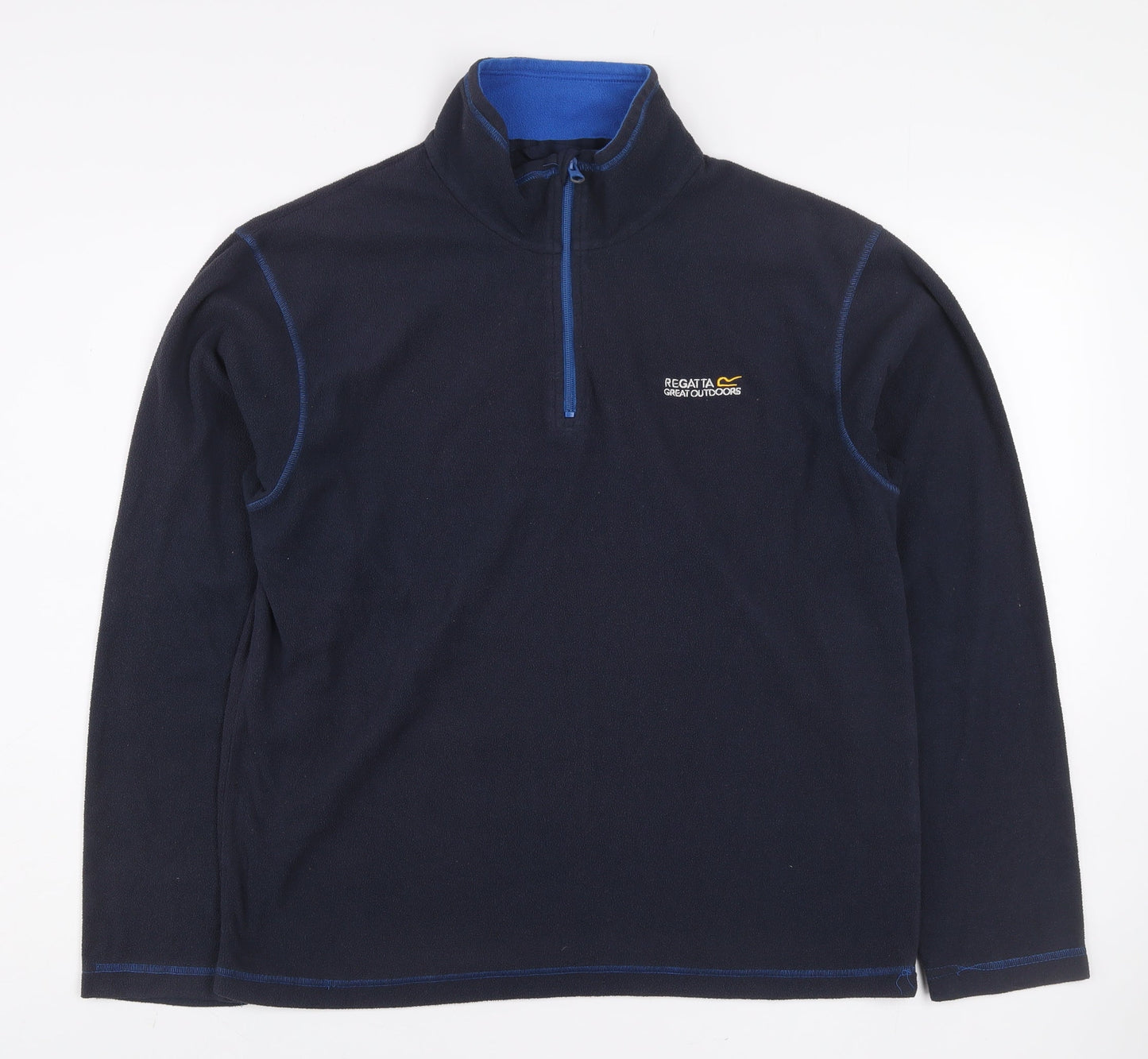 Mens UK Size M Regatta Blue Pullover Sweatshirt