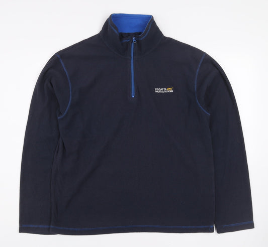 Mens UK Size M Regatta Blue Pullover Sweatshirt