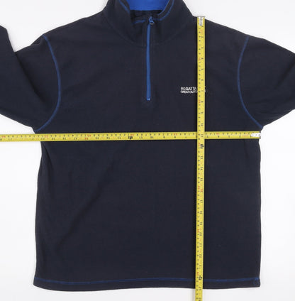 Mens UK Size M Regatta Blue Pullover Sweatshirt