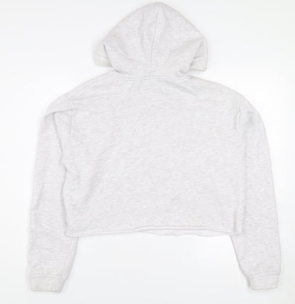 Topshop Women’s Grey Hooded Pullover Hoodie Size 14 Philadelphia Panthers