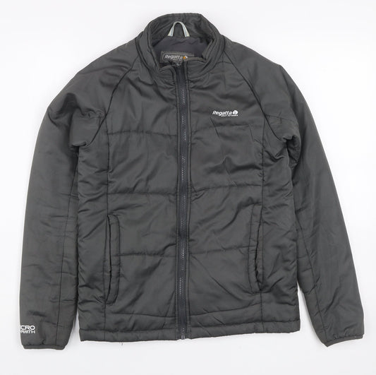 Regatta Boys Grey Full Zip Insulated Puffer Jacket 12-13 Years