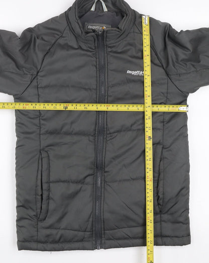 Regatta Boys Grey Full Zip Insulated Puffer Jacket 12-13 Years