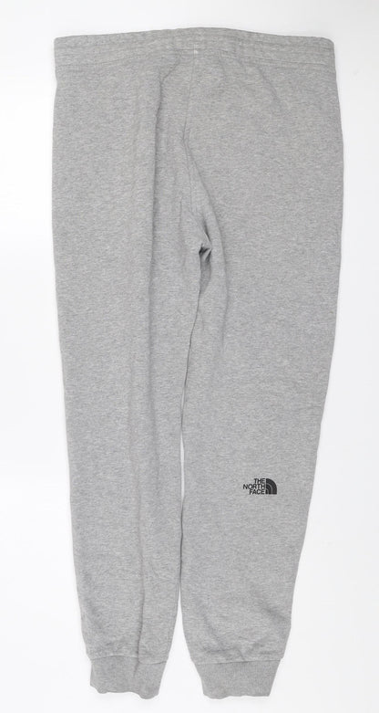 The North Face Men's Grey M Sweatpants Jogger Trousers Cotton Blend