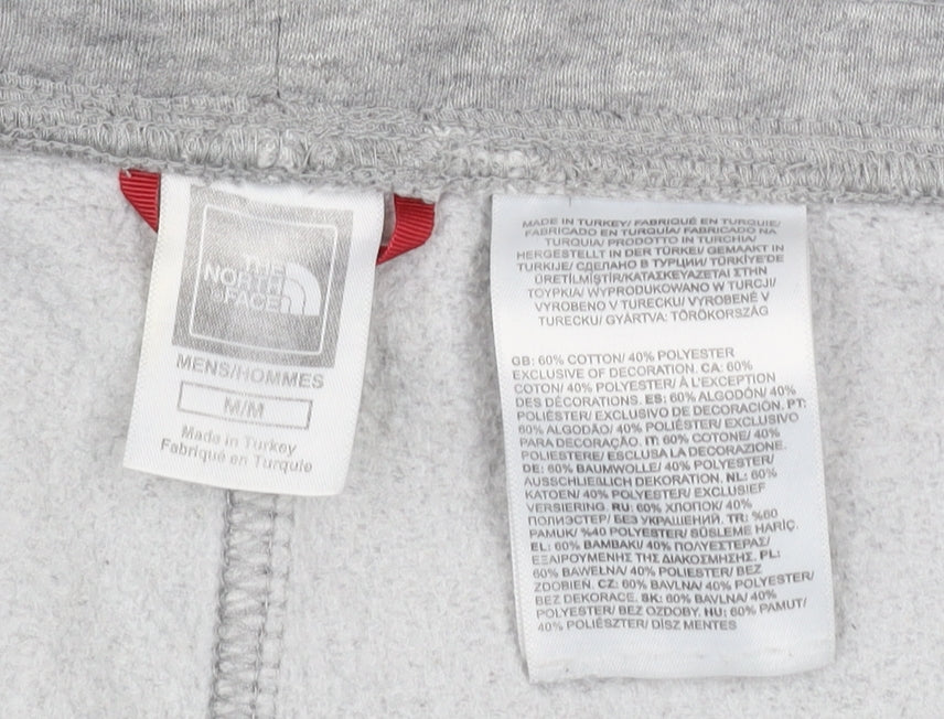 The North Face Men's Grey M Sweatpants Jogger Trousers Cotton Blend
