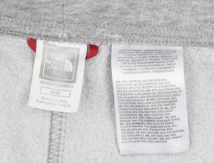 The North Face Men's Grey M Sweatpants Jogger Trousers Cotton Blend