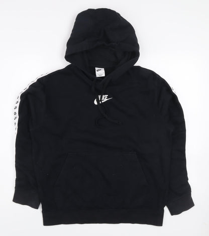 Mens UK Size S Nike Black Pullover Hoodie