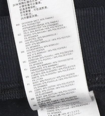 New Balance Men Black Jogger Sweatpants M Fleece Tapered Fit