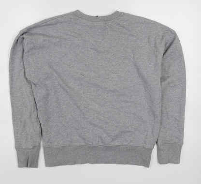 Ivy Park Women’s Grey Logo Crew Neck Pullover Sweatshirt XS