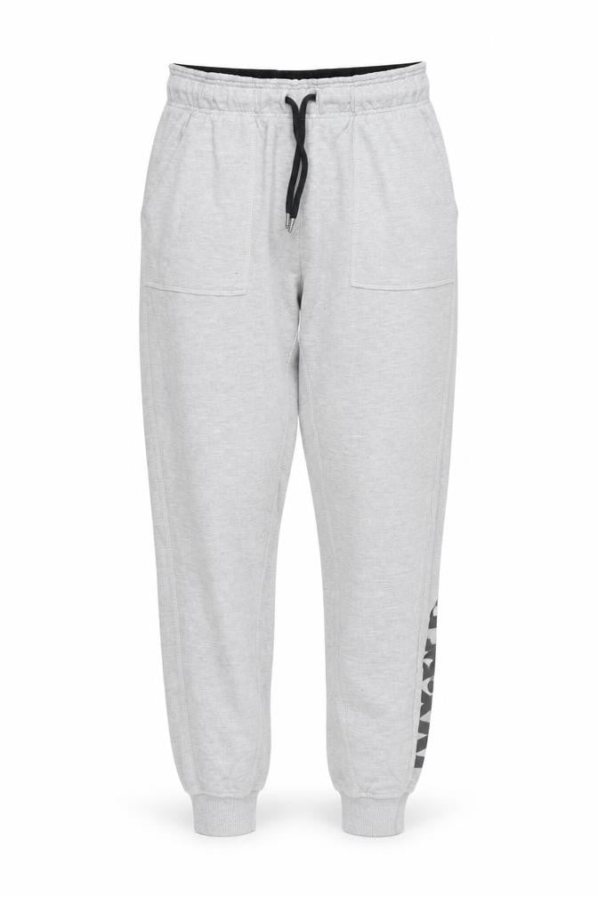 Front view of Ivy Park Women's Grey Jogger Sweatpants S Regular Fit Elastic Waist