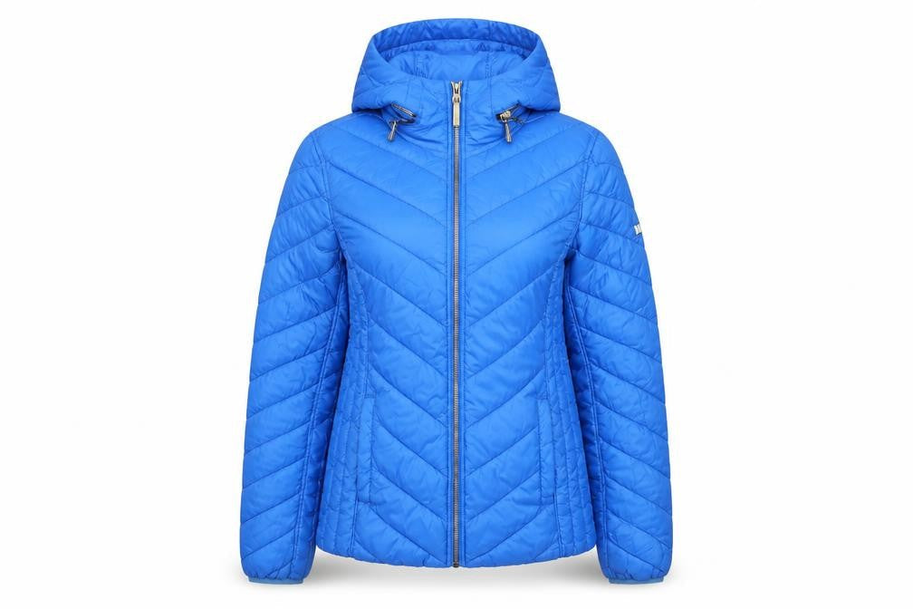 Womens UK Size S Michael Kors Blue Puffer Jacket