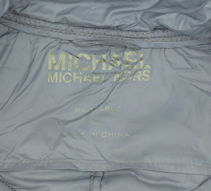 Womens UK Size S Michael Kors Blue Puffer Jacket