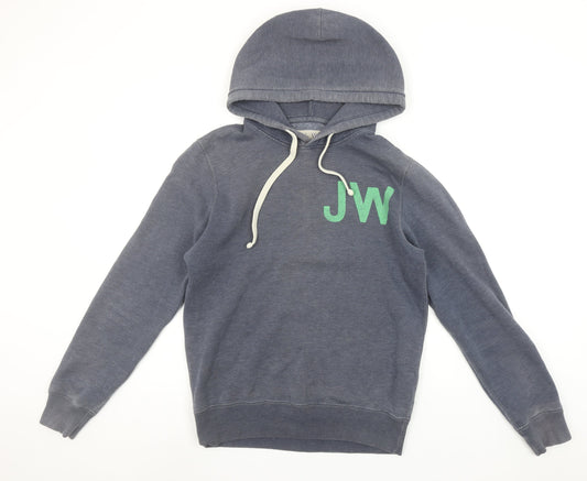 Mens UK Size S Jack Wills Blue Pullover Hoodie