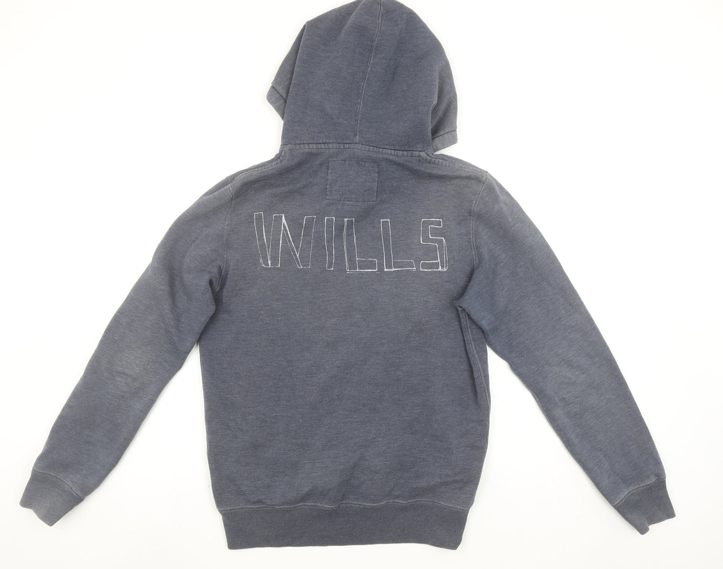 Mens UK Size S Jack Wills Blue Pullover Hoodie