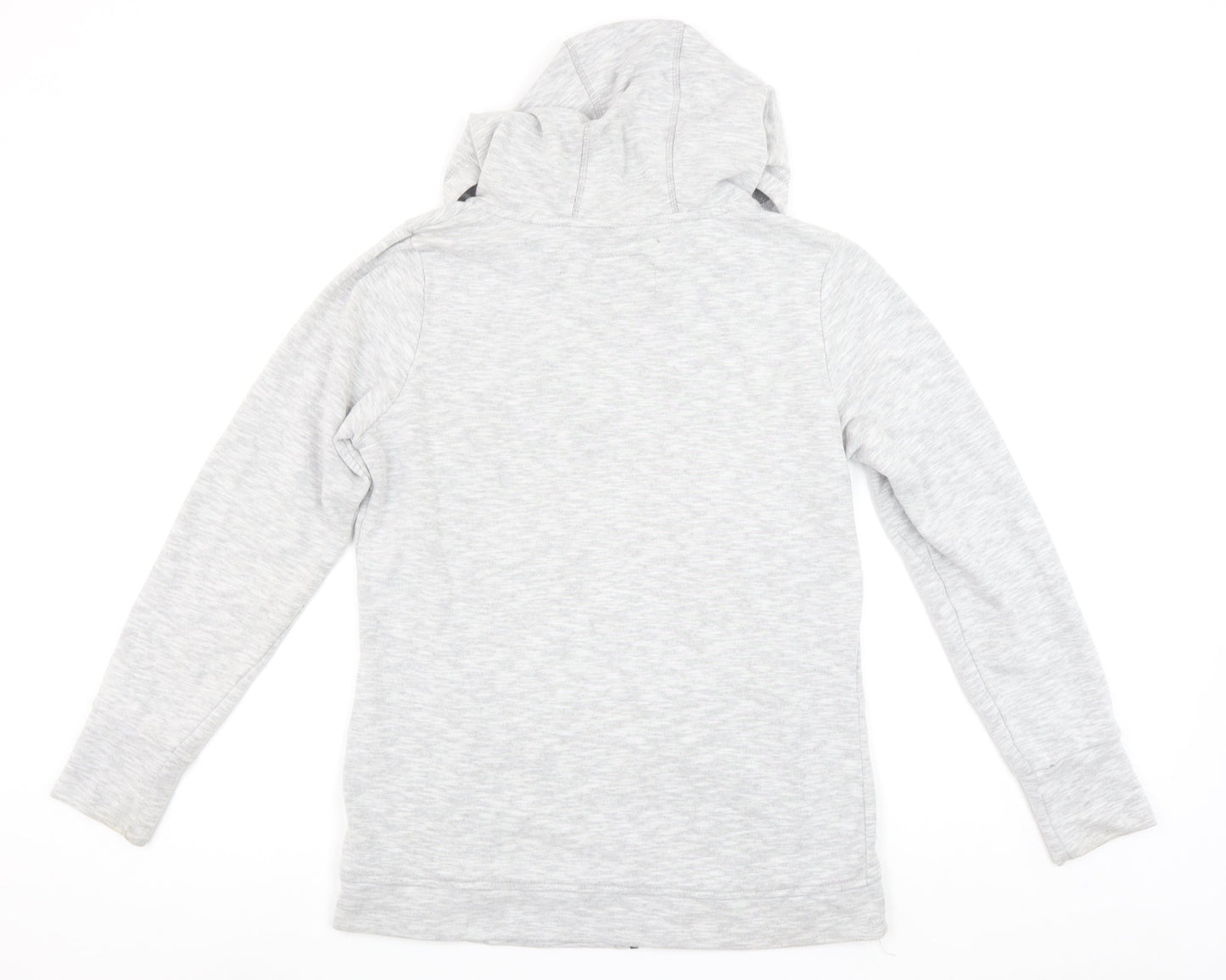 Regatta Women Grey Full Zip Hoodie UK 12 Lined Outdoor Sweatshirt