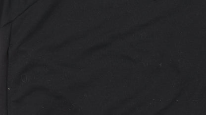 Nike Women’s Black Dri-FIT Pullover Hoodie Medium Logo Just Do It