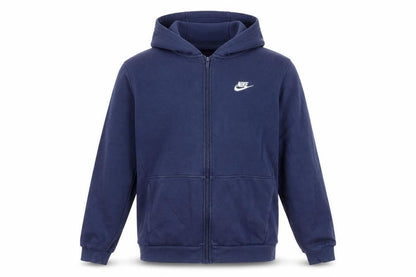 Boys UK Size XL 15-16 Years Nike Blue Full Zip Hoodie