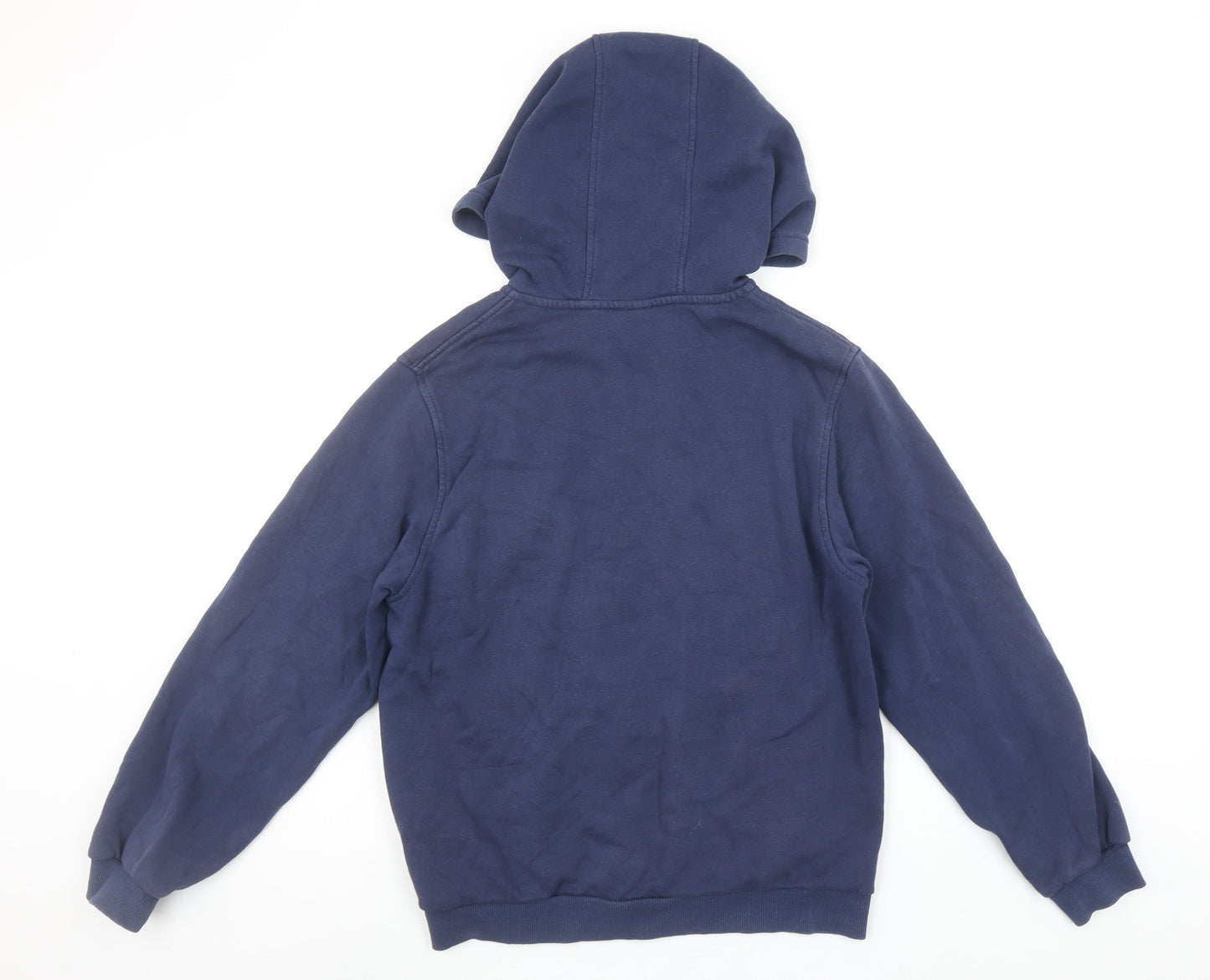 Nike Boys Blue Full Zip Hoodie XL 15-16 Years Cotton Blend Casual