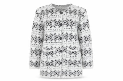 Womens UK Size XL Best Live White Cardigan Jumper
