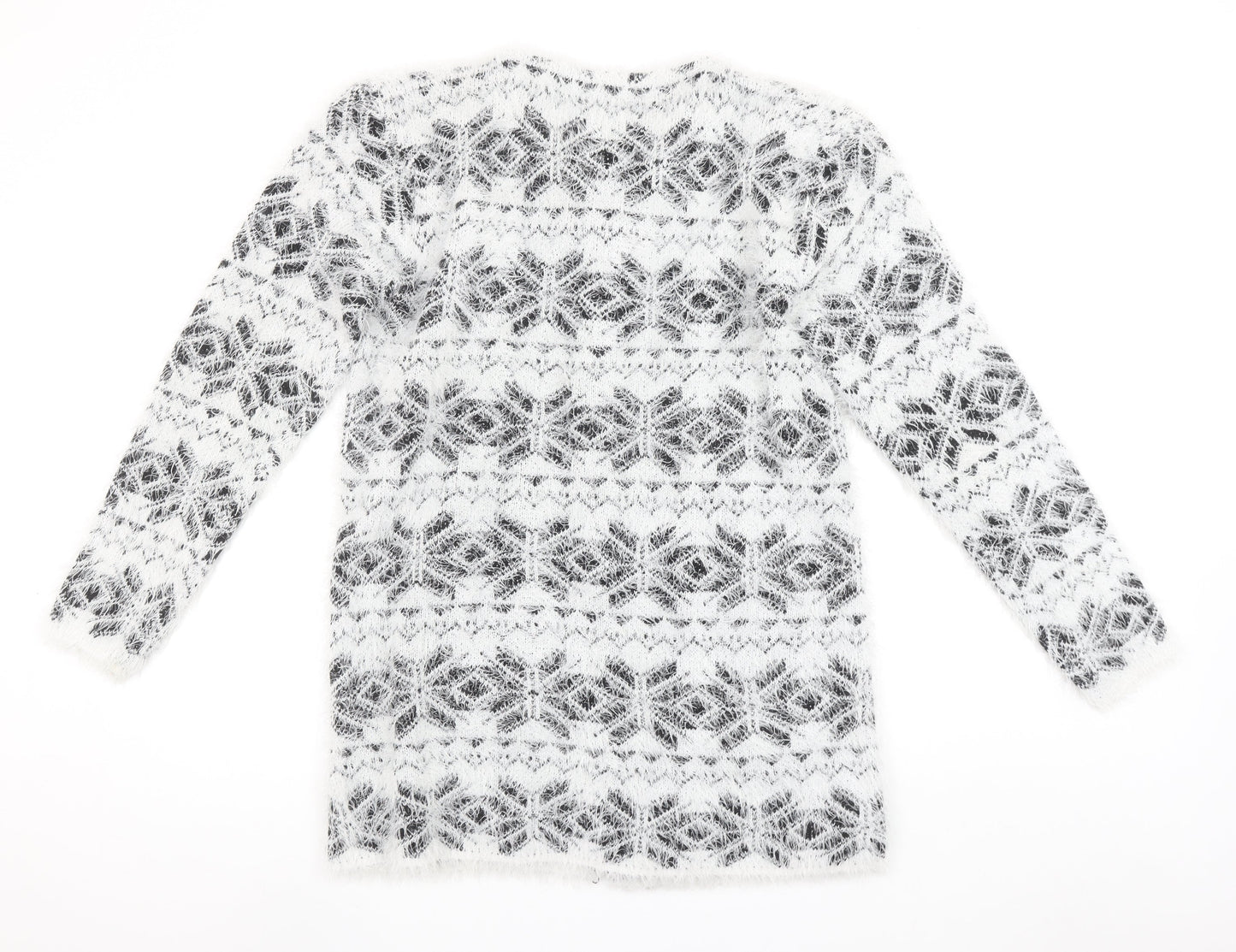 Womens UK Size XL Best Live White Cardigan Jumper