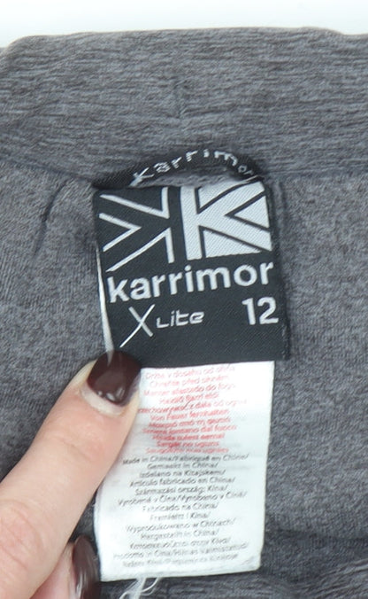 Karrimor Women’s Grey Size 12 X Lite Running Shorts
