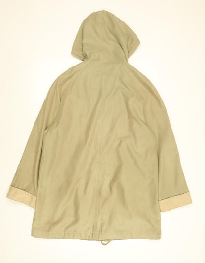 Marks and Spencer Women’s Beige Rain Coat UK 10 Hooded Water Resistant