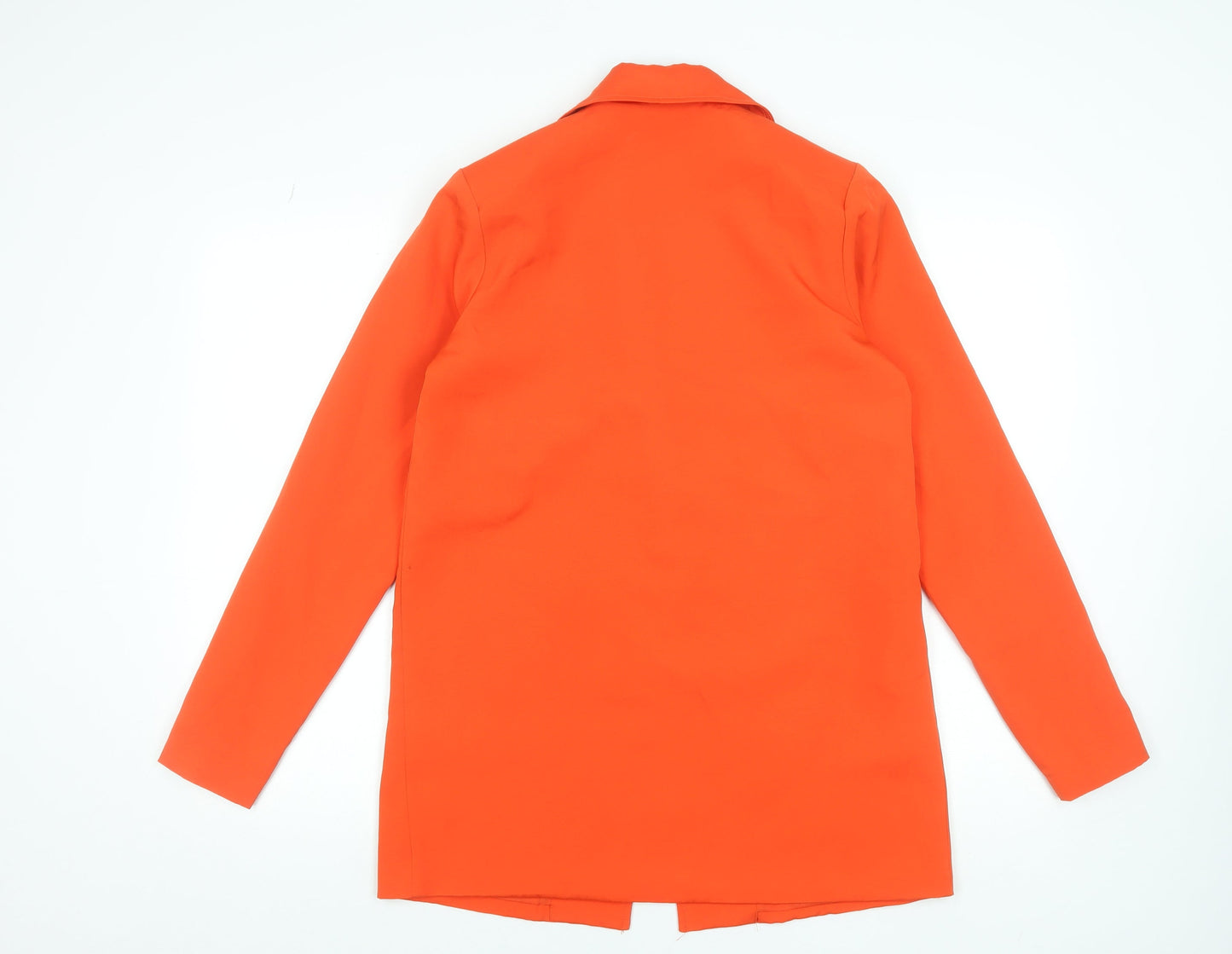 Womens UK Size 8 PRETTYLITTLETHING Orange Basic Jacket