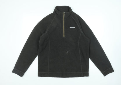 Mens UK Size M Craghoppers Black Henley Sweatshirt