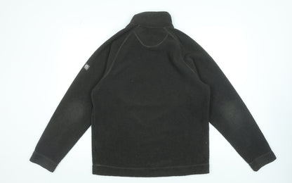 Mens UK Size M Craghoppers Black Henley Sweatshirt