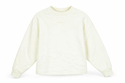 Womens UK Size M New Balance Ivory Pullover Sweatshirt