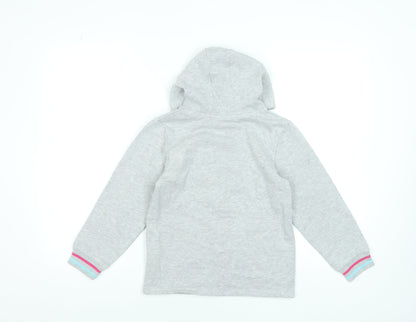Mountain Warehouse Girls Grey Unicorn Pullover Hoodie 9-10 Years