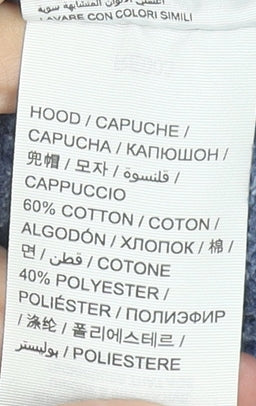 Superdry Womens Blue Pullover Hoodie XS Cotton Blend Casual