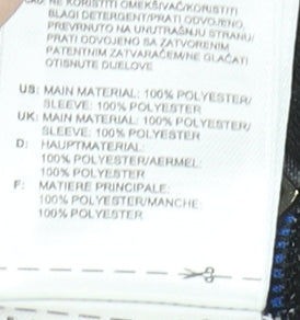 Adidas Boys Black Full Zip Messi Hoodie 12-13 Years Sportswear Top