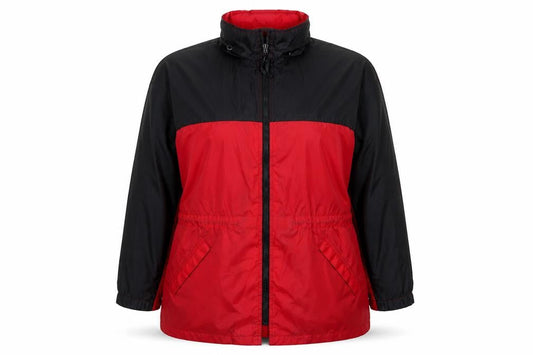 Marks and Spencer Women's Red Windbreaker Jacket Size 16