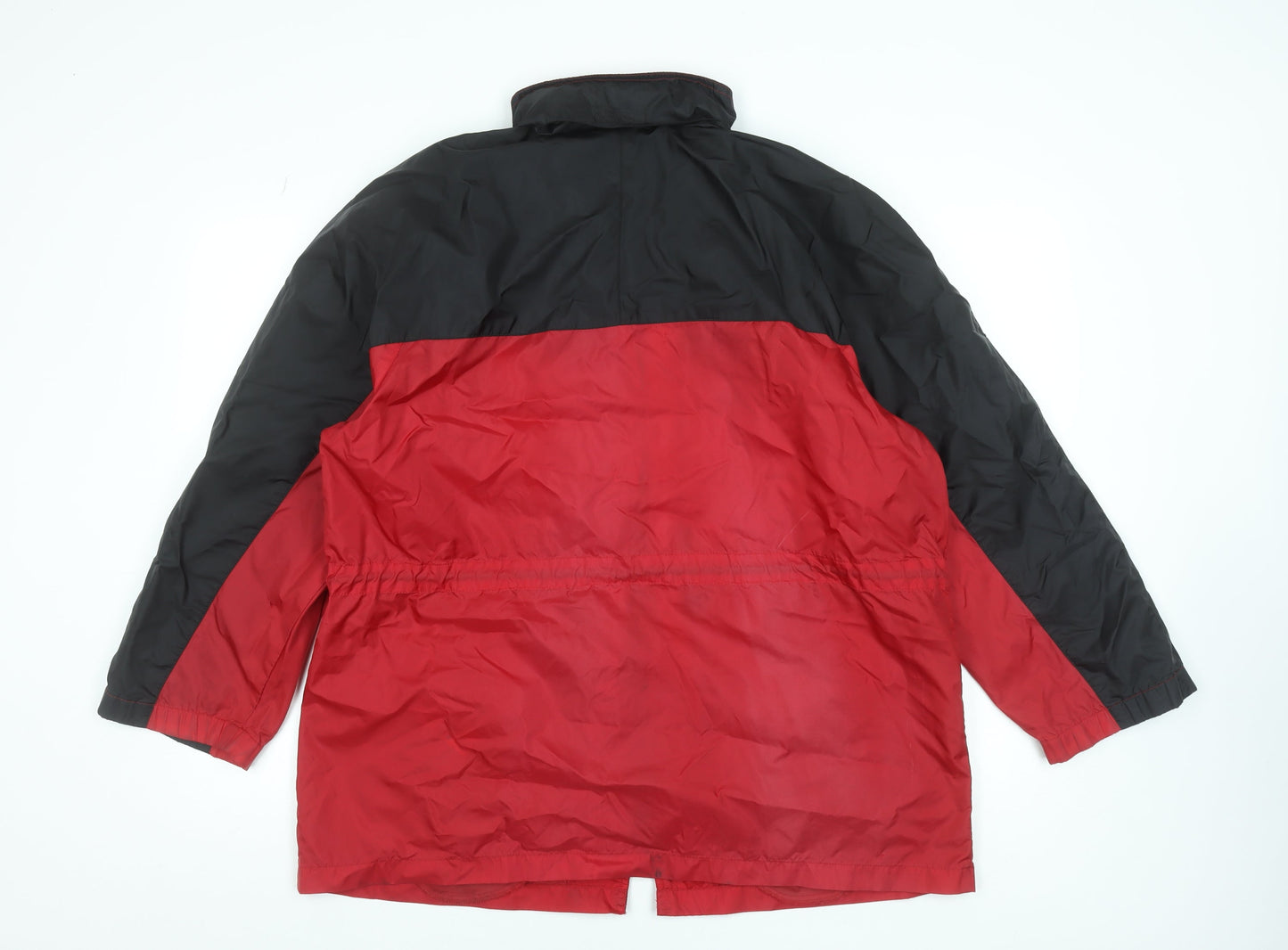 Marks and Spencer Women's Red Windbreaker Jacket Size 16