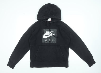 Mens UK Size S Nike Black Pullover Hoodie