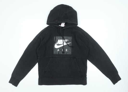 Mens UK Size S Nike Black Pullover Hoodie