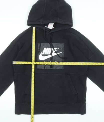Mens UK Size S Nike Black Pullover Hoodie