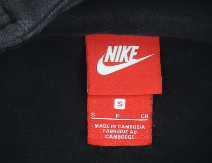 Mens UK Size S Nike Black Pullover Hoodie