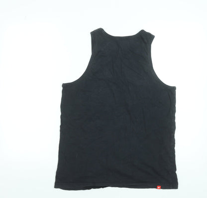 Nike Men's Black Sleeveless Cotton Tank Top Medium