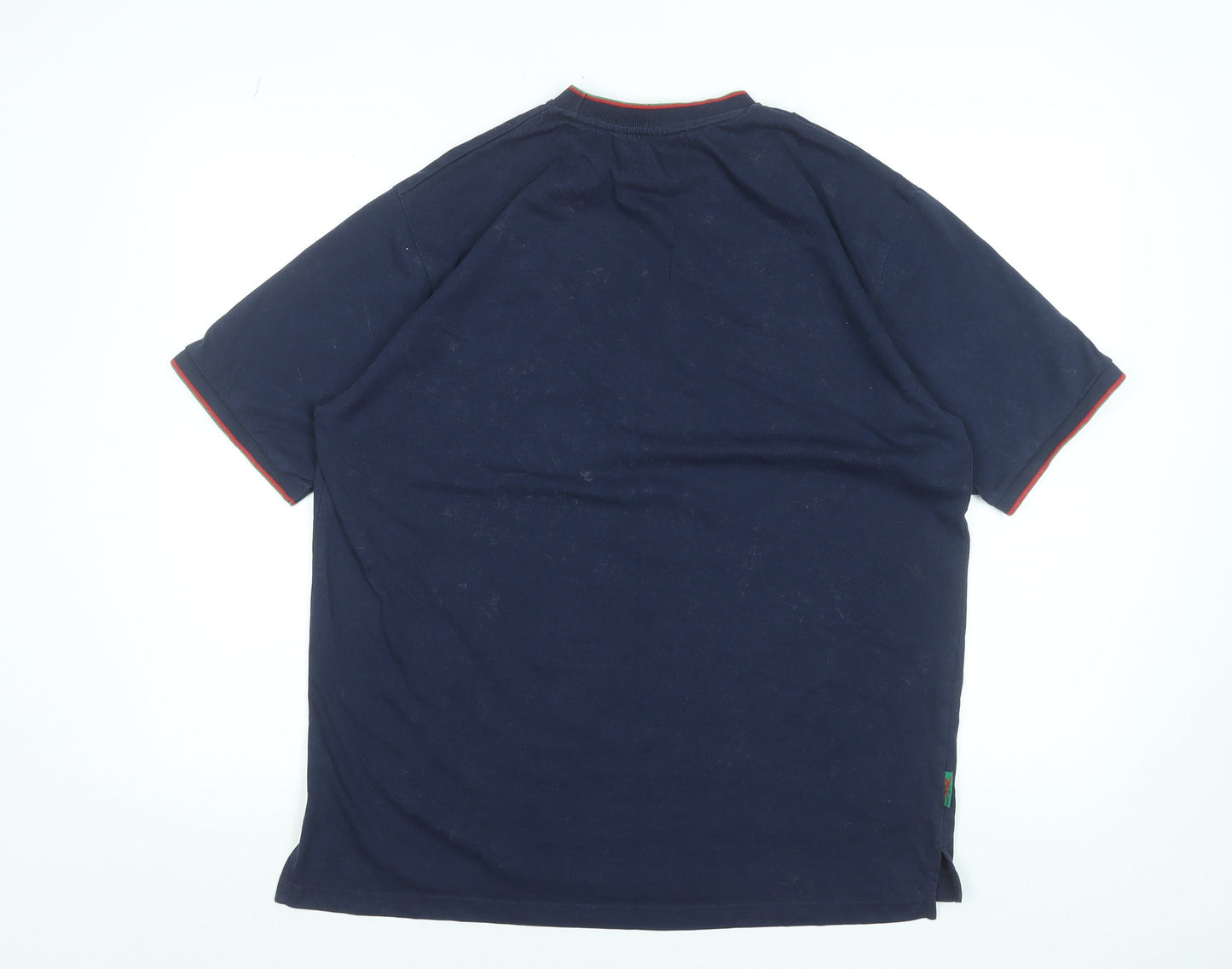 Slazenger Men's Blue XL Crew Neck Short Sleeve T-Shirt