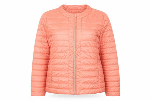Mona Women's Pink Lightweight Quilted Puffer Jacket Size 16