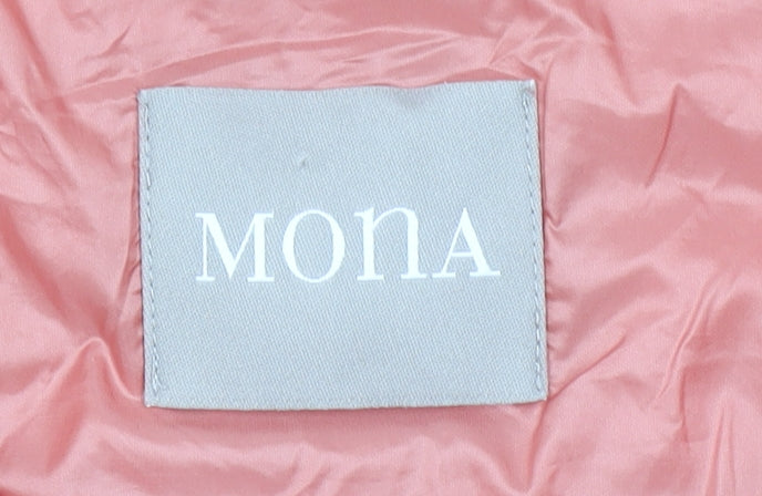 Mona Women's Pink Lightweight Quilted Puffer Jacket Size 16