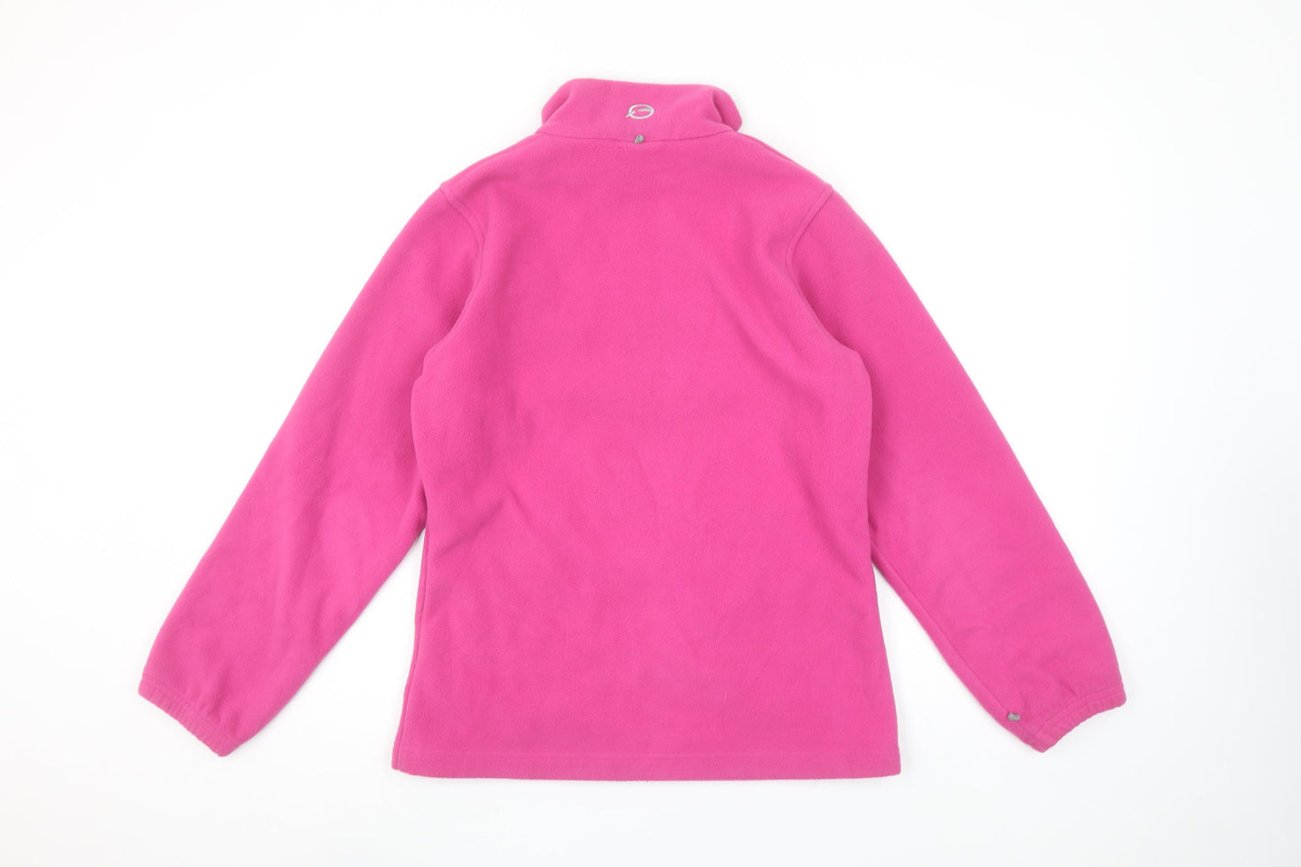 Sprayway Girls Pink Full Zip Fleece Jacket Age 12-13 Lined Lightweight Outdoor