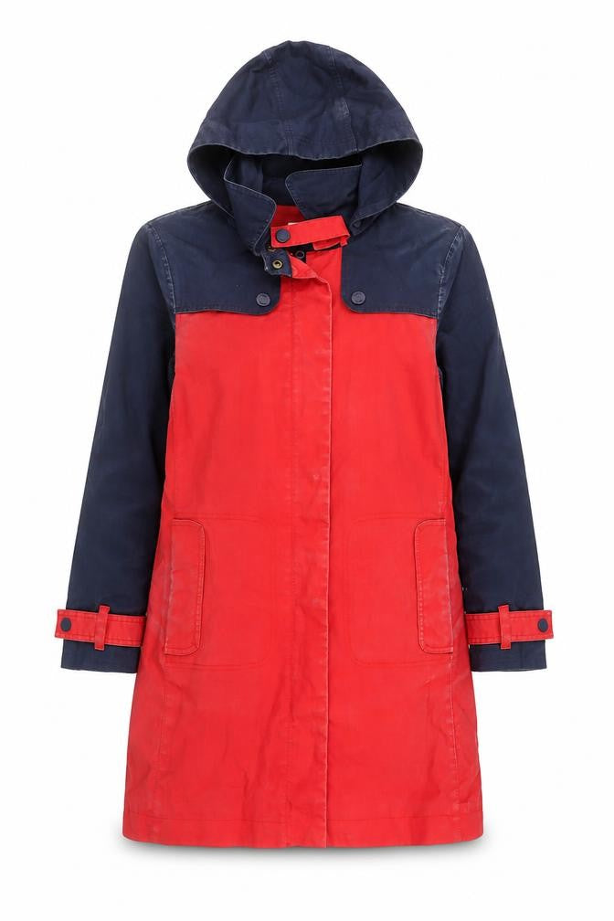 Womens UK Size 10 Boden Multicoloured Rain Coat